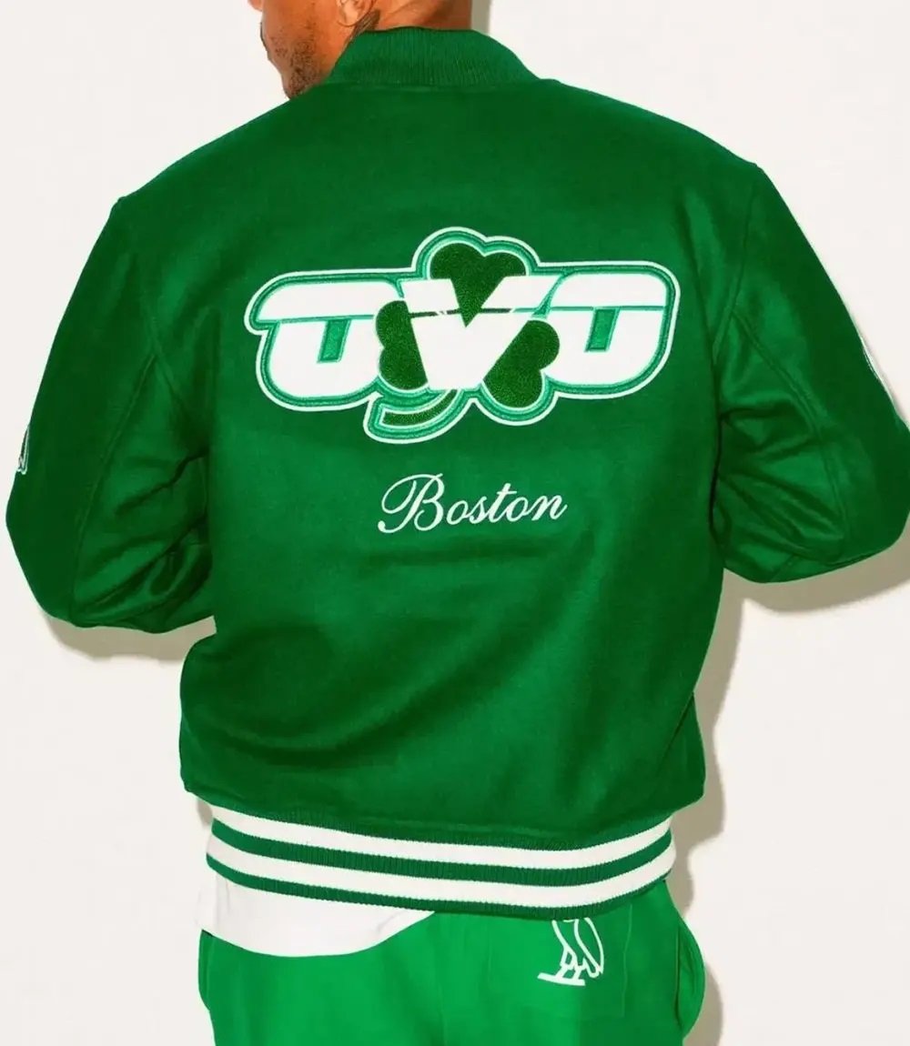 OVO x NBA Boston Celtics Varsity Jacket