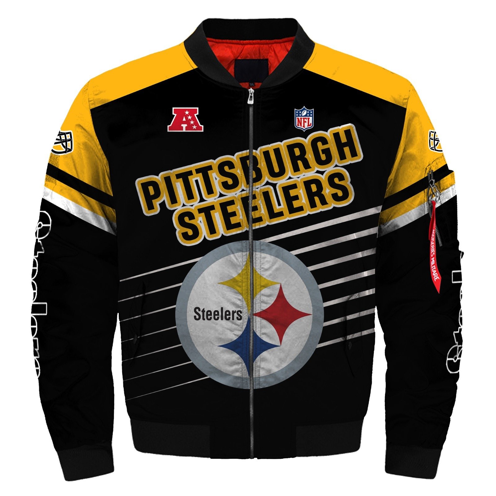 Pittsburgh Steelers Bomber Jacket