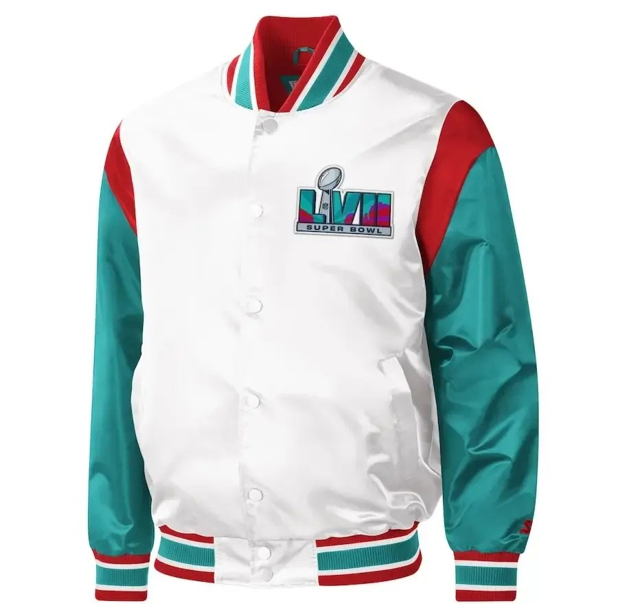 Super Bowl LVII Starter White Box Jacket
