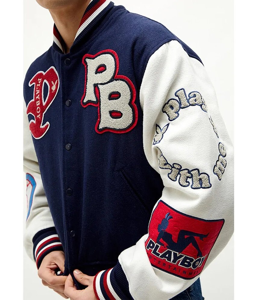 playboy varsity jacket