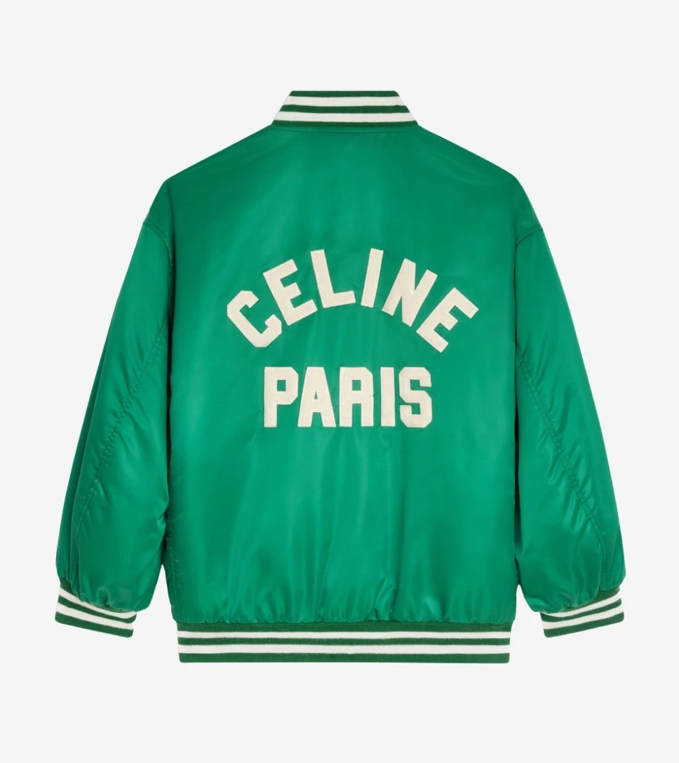 celine varsity jacket