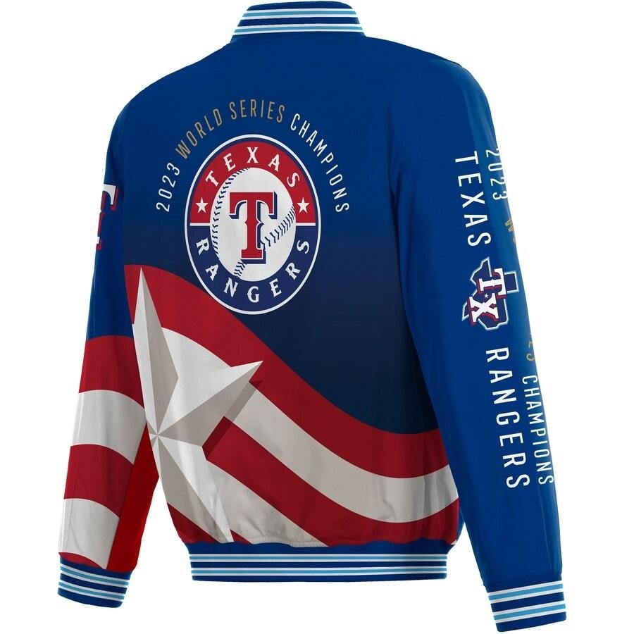 Texas Rangers 2023 World Series Champions Full-Zip Jacket
