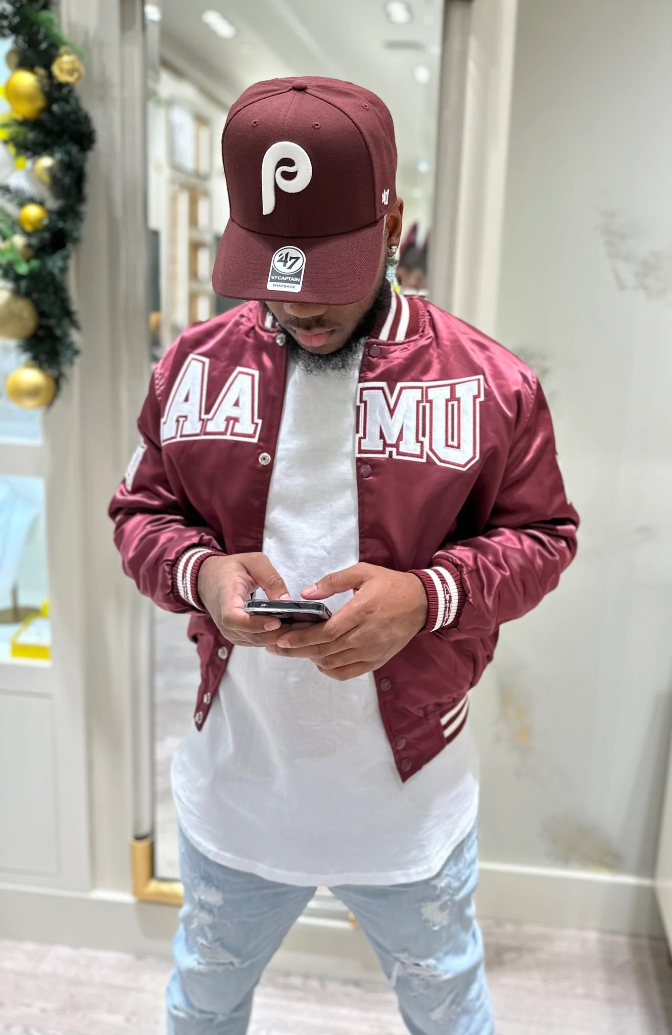 Alabama A&M University Satin Jacket