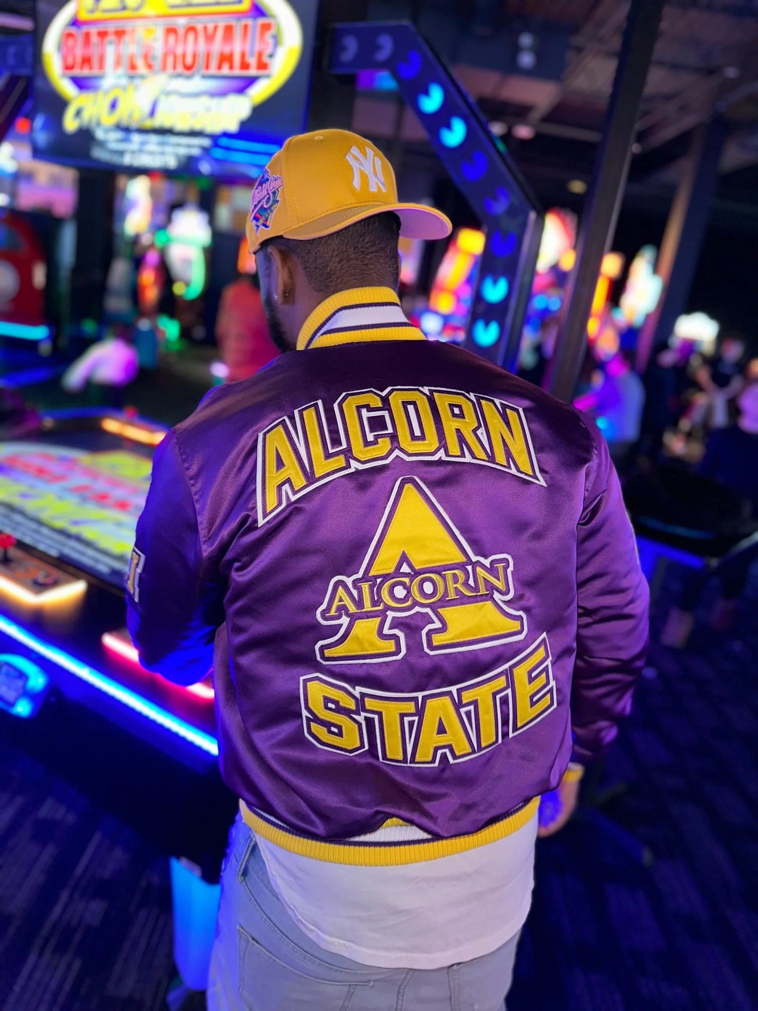 Alcorn State University Satin Jacket