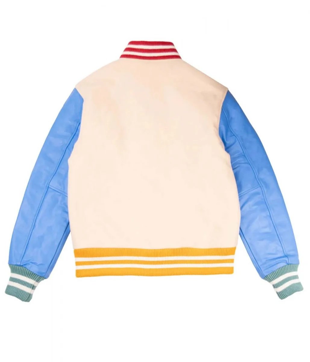 BBC Spaceman Logo Varsity Letterman Jacket