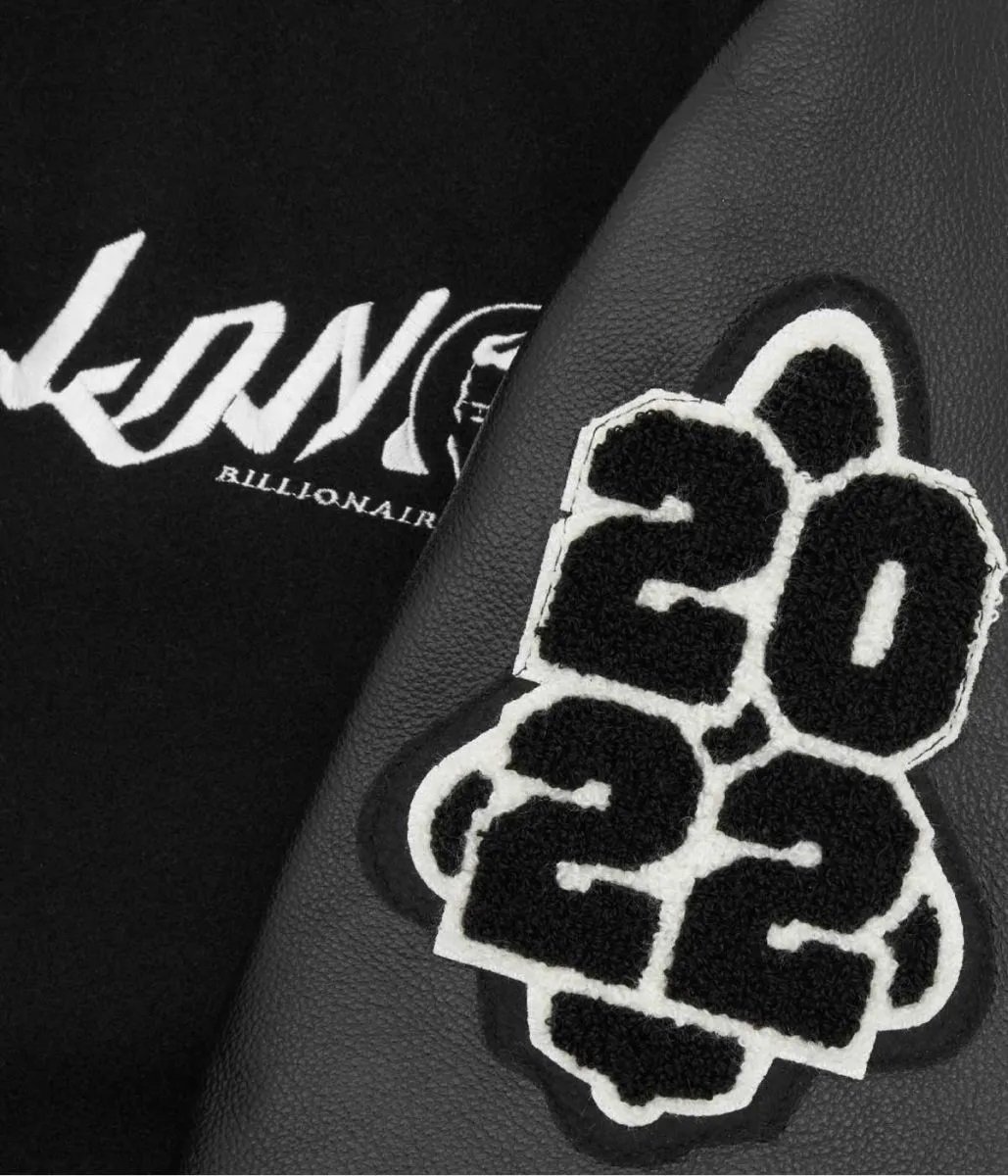 Billionaire Boys Club LDN Letterman Black Jacket