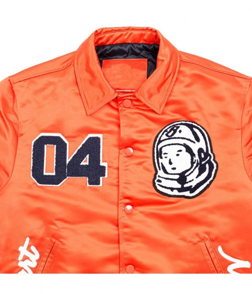 Billionaire Boys Club Astro Classic Satin Orange Jacket
