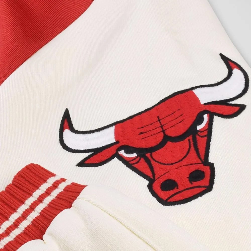 Chicago Bulls Varsity Red and Cream Jacket