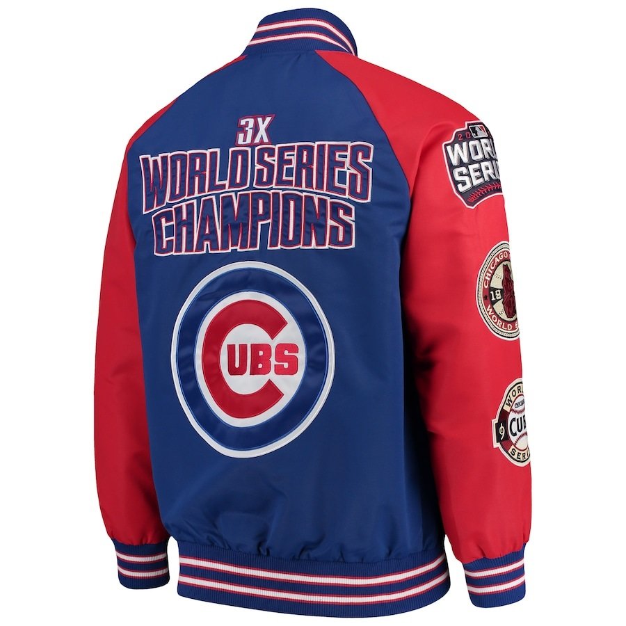 Chicago Cubs World Series Champions Full-Snap Jacket