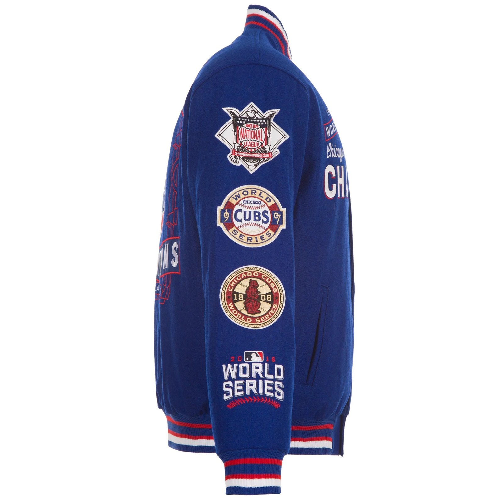 Chicago Cubs World Series Champions Royal Blue Jacket