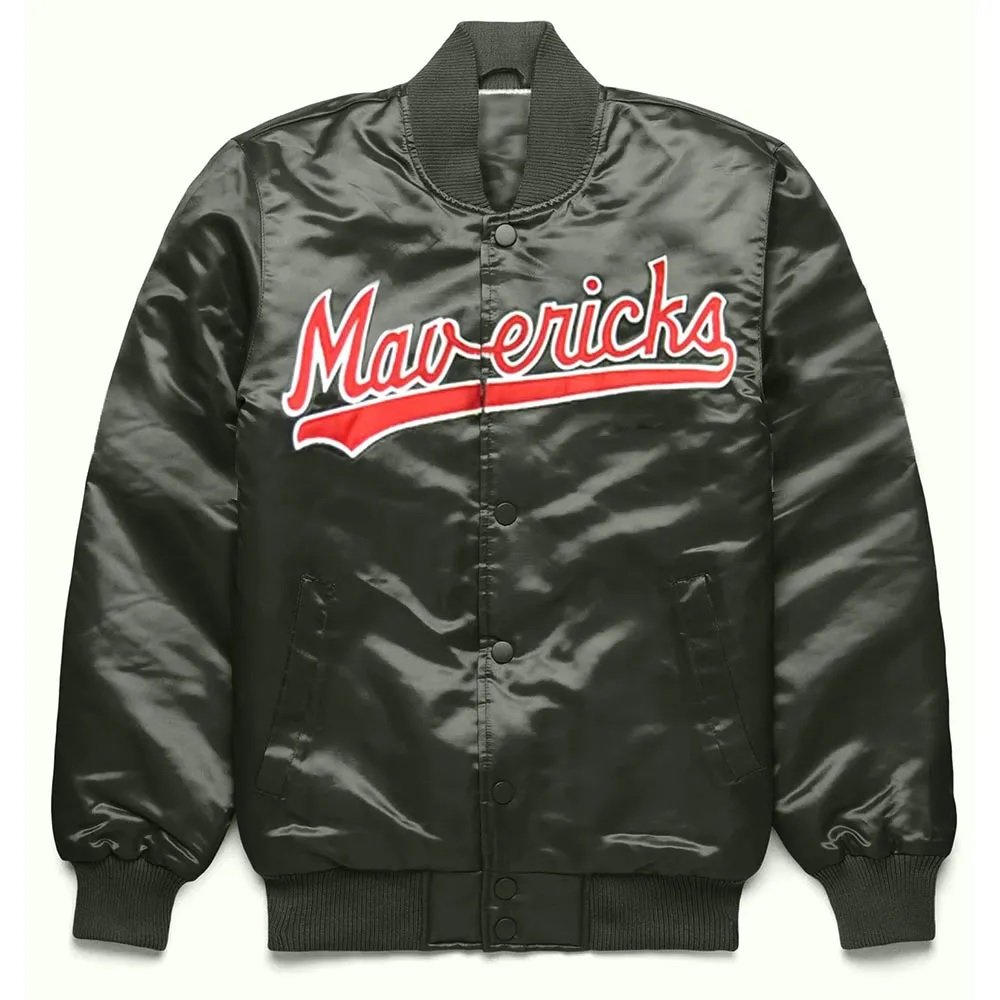 Dallas Mavericks Black 80s Jacket