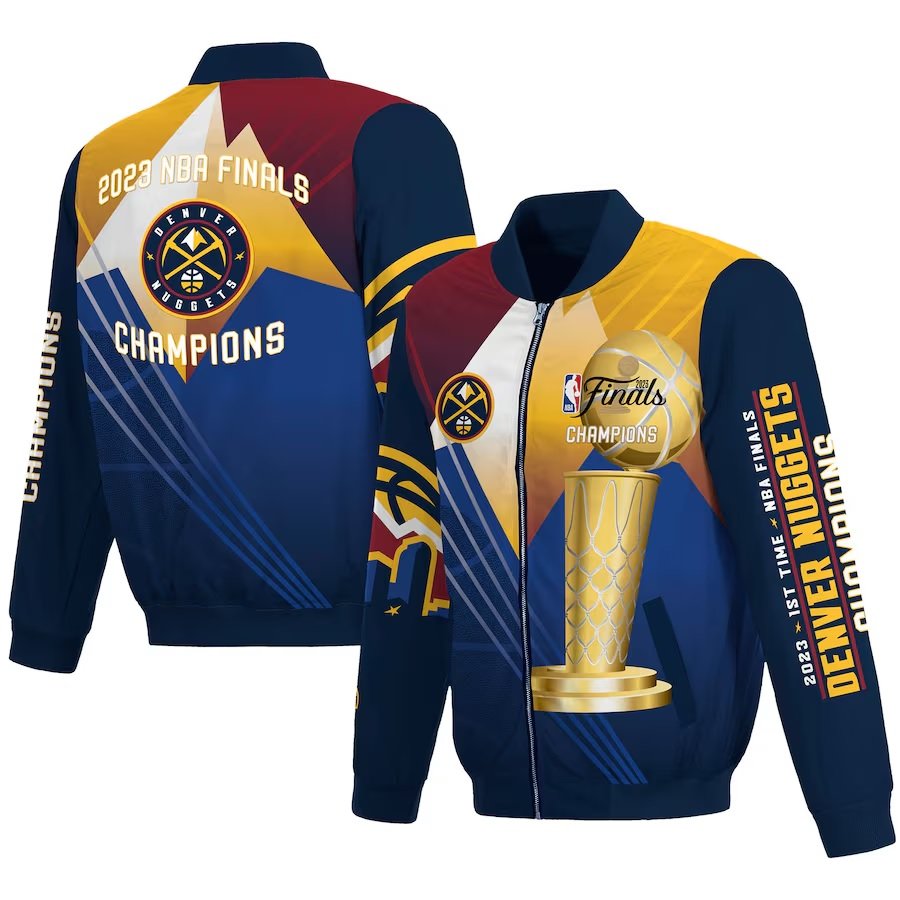 Denver Nuggets 2023 NBA Finals Champions Zip Up Jacket