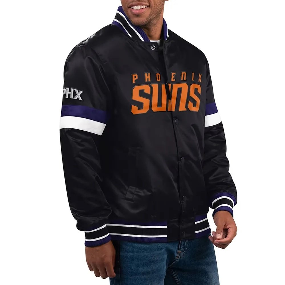 Home Game Phoenix Suns Black Jacket