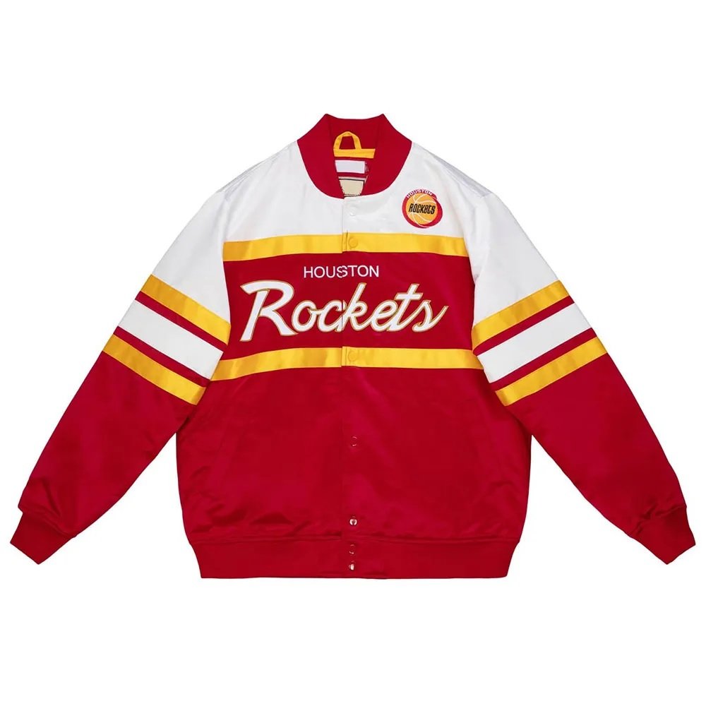 Houston Rockets Special Script Satin Jacket