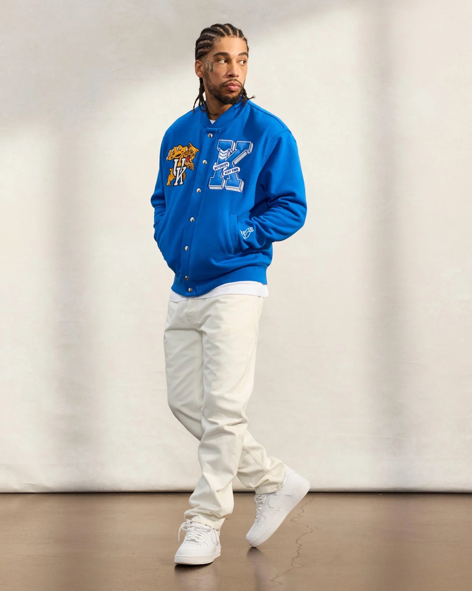 Kentucky Wildcats Fleece Varsity Jacket