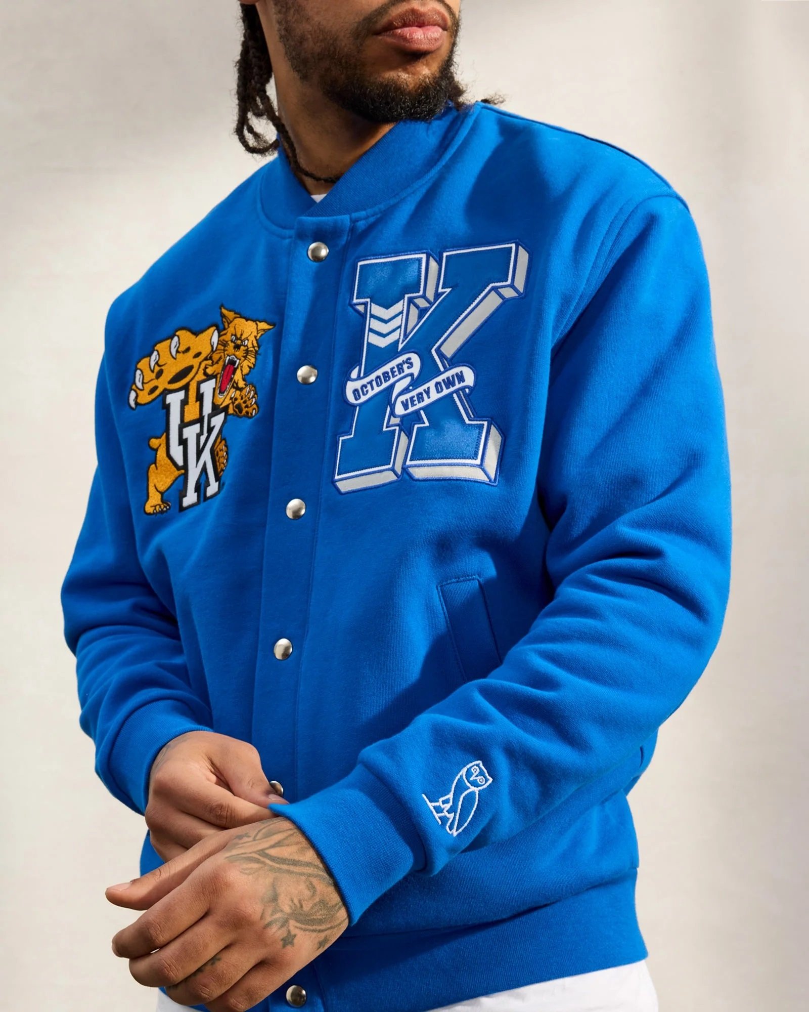 Kentucky Wildcats Fleece Varsity Jacket