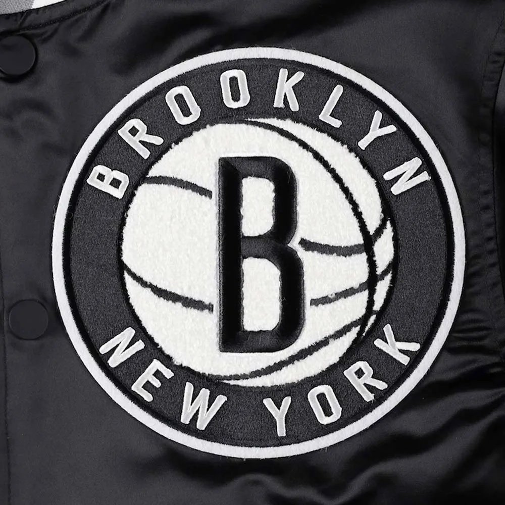 Mash Up Capsule Brooklyn Nets Satin Jacket