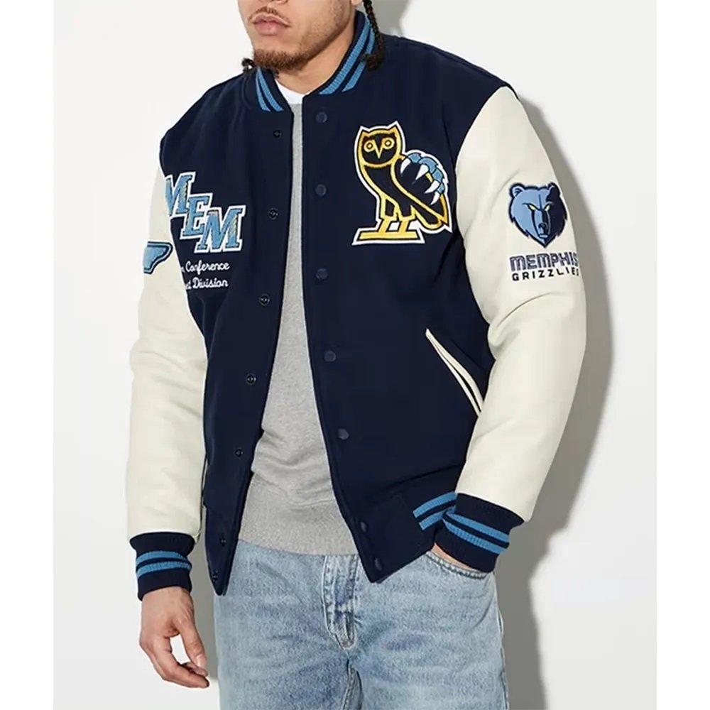 OVO Memphis Grizzlies Varsity Jacket