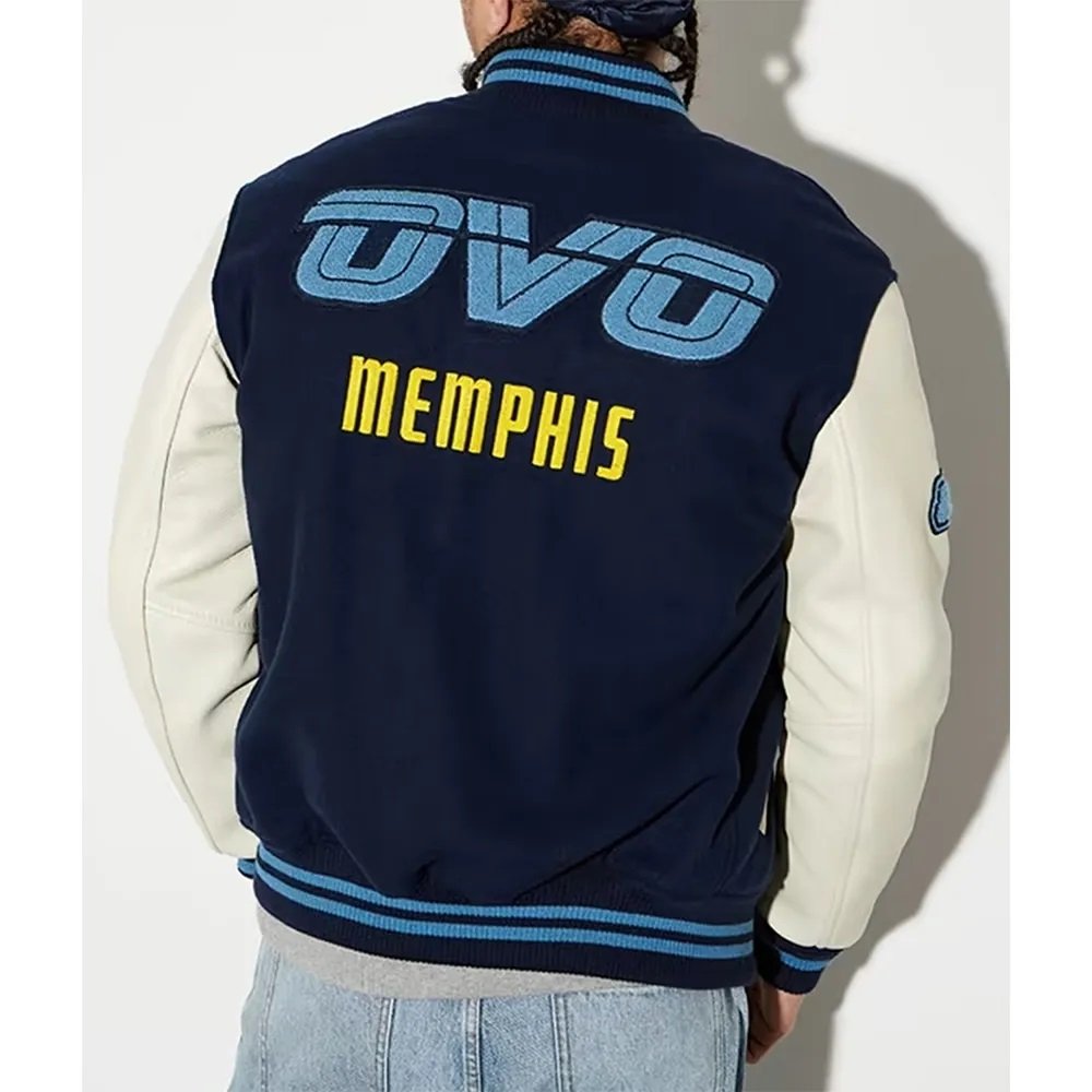 OVO Memphis Grizzlies Varsity Jacket