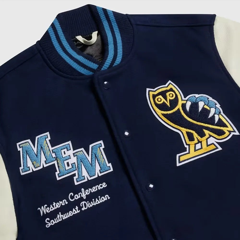 OVO Memphis Grizzlies Varsity Jacket