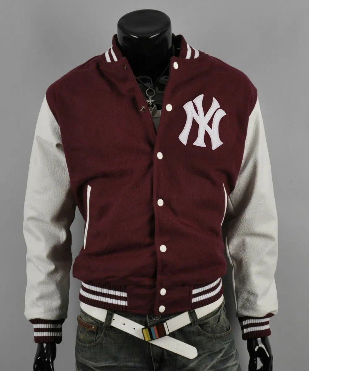 Men’s Varsity Yankee NY Letterman Jacket