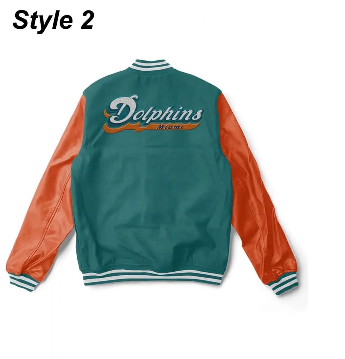 Miami Dolphins Letterman Jacket