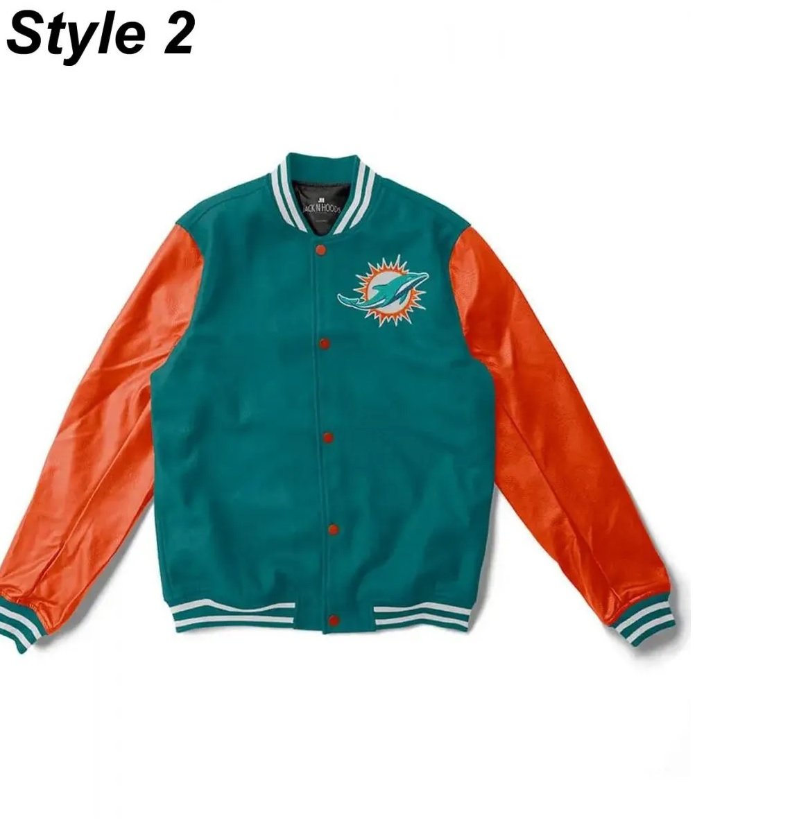 Miami Dolphins Letterman Jacket