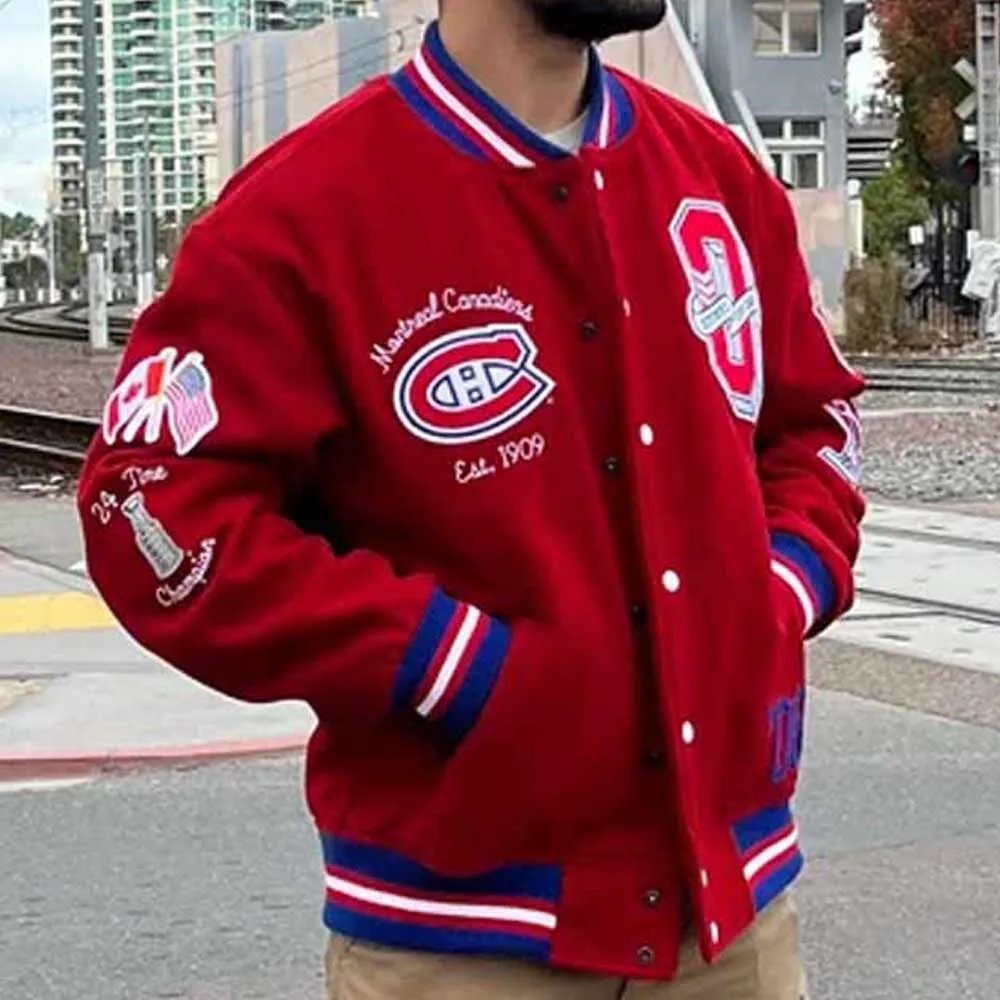 OVO Montreal Canadiens Varsity Jacket
