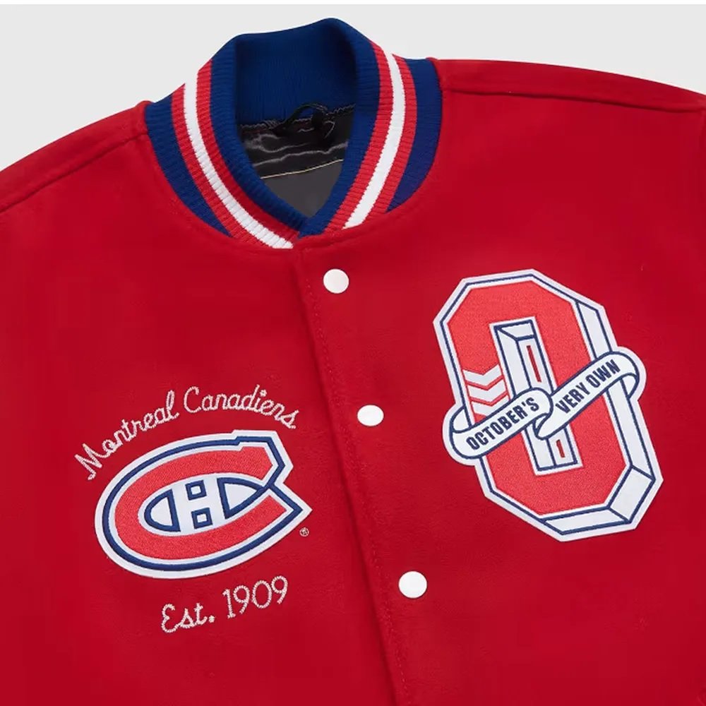OVO Montreal Canadiens Varsity Jacket