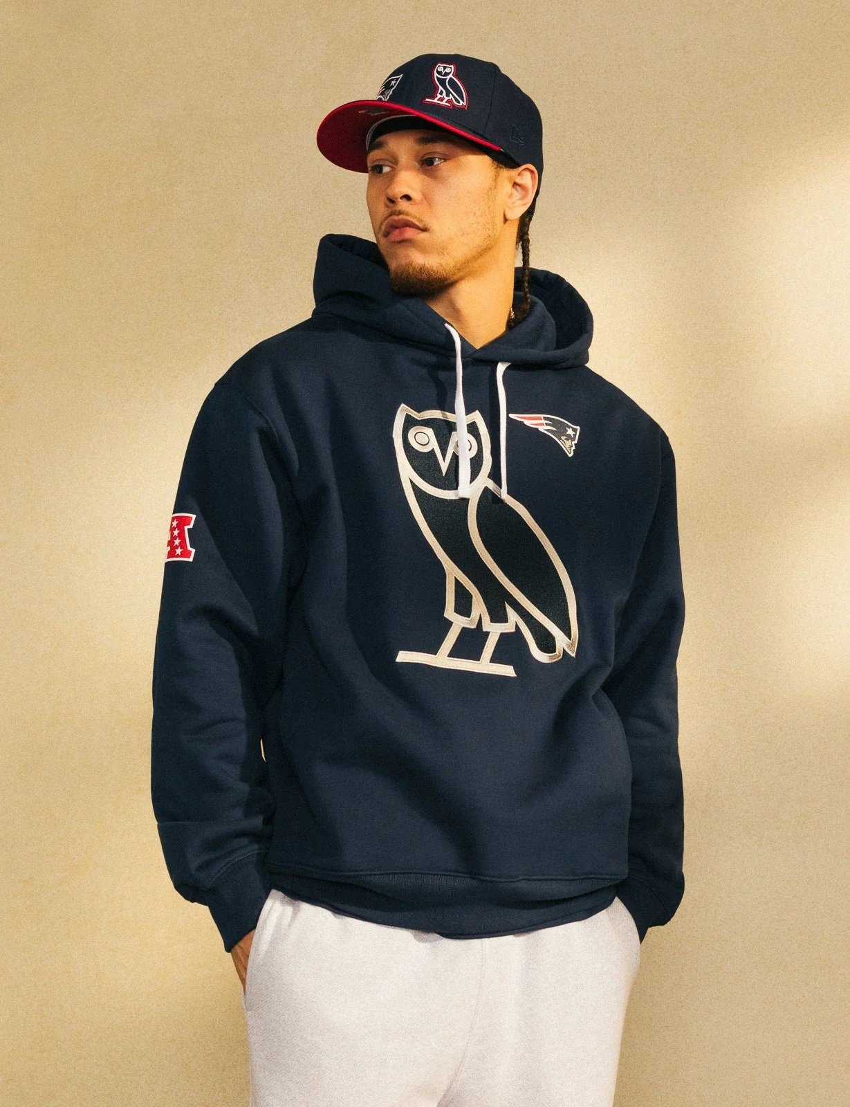 OVO NFL New England Patriots Hoodie