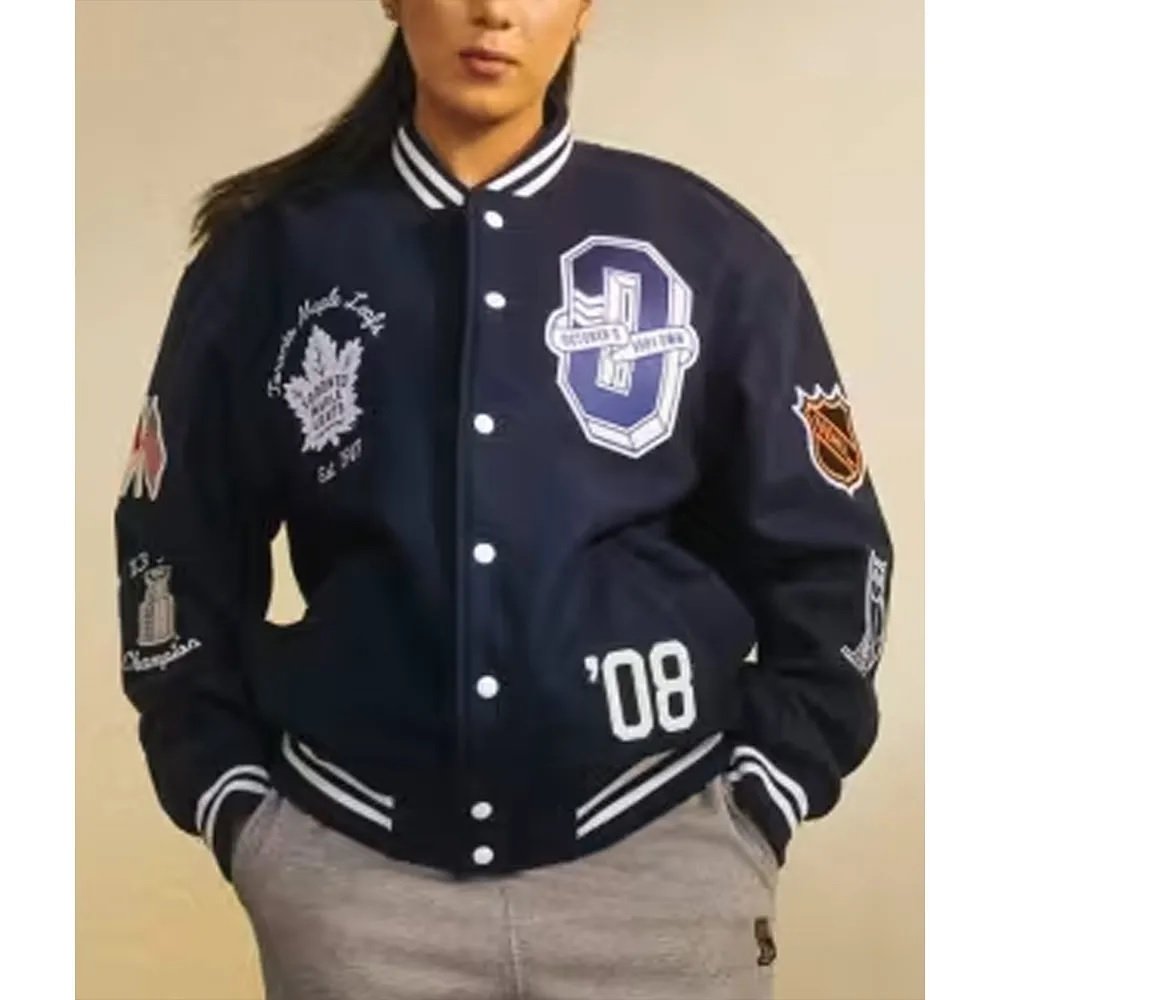 OVO Toronto Maple Leafs Varsity Jacket