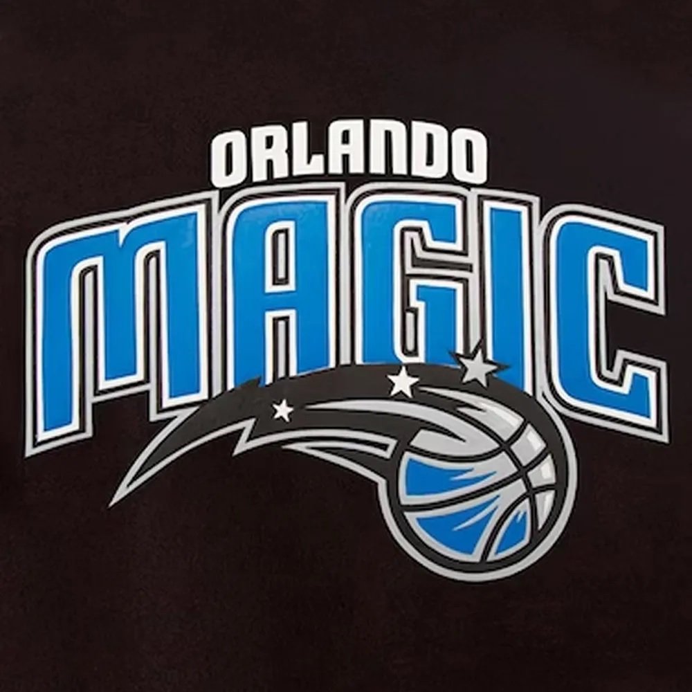 Orlando Magic Black and White Varsity Jacket