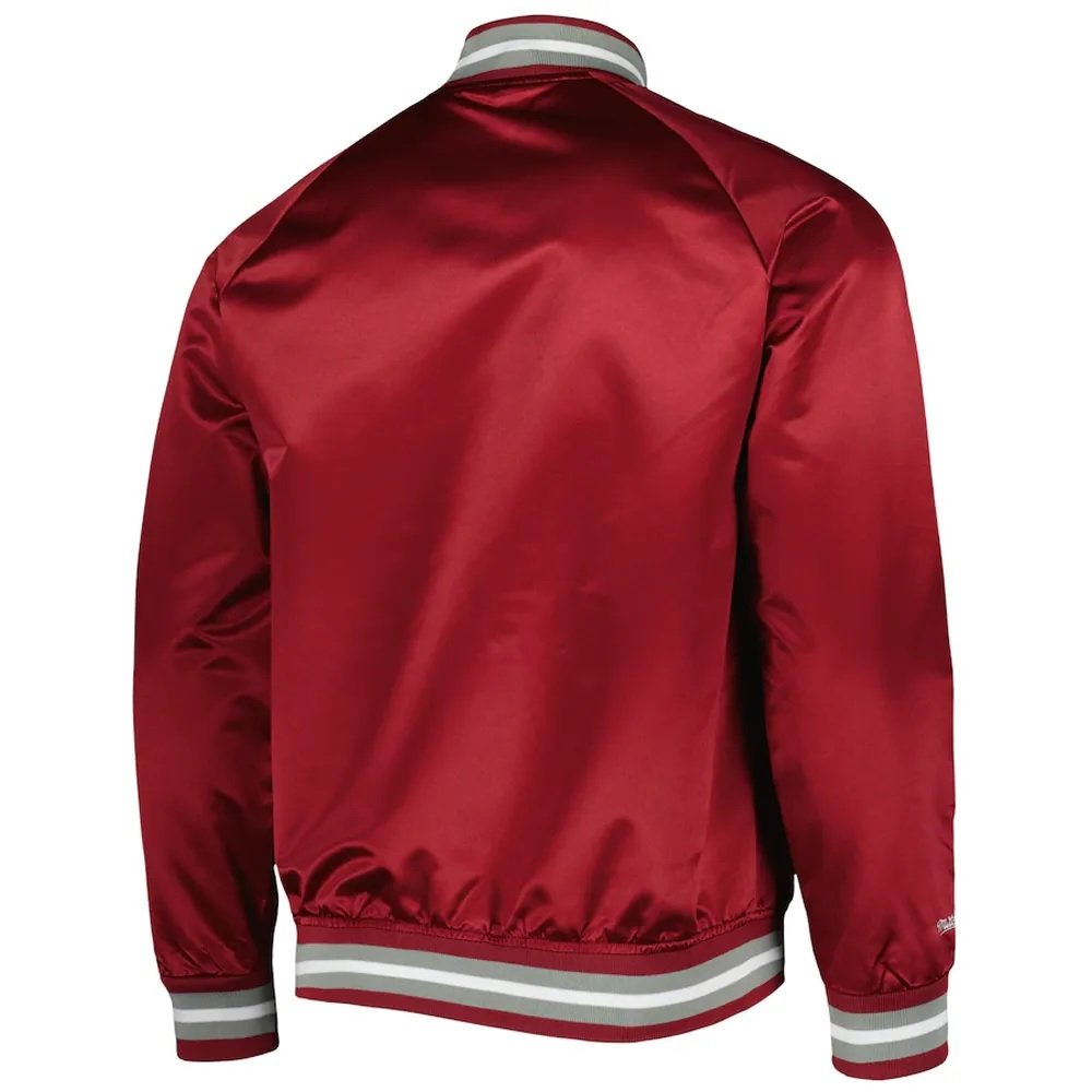 Philadelphia Phillies Satin Raglan Full-Snap Jacket