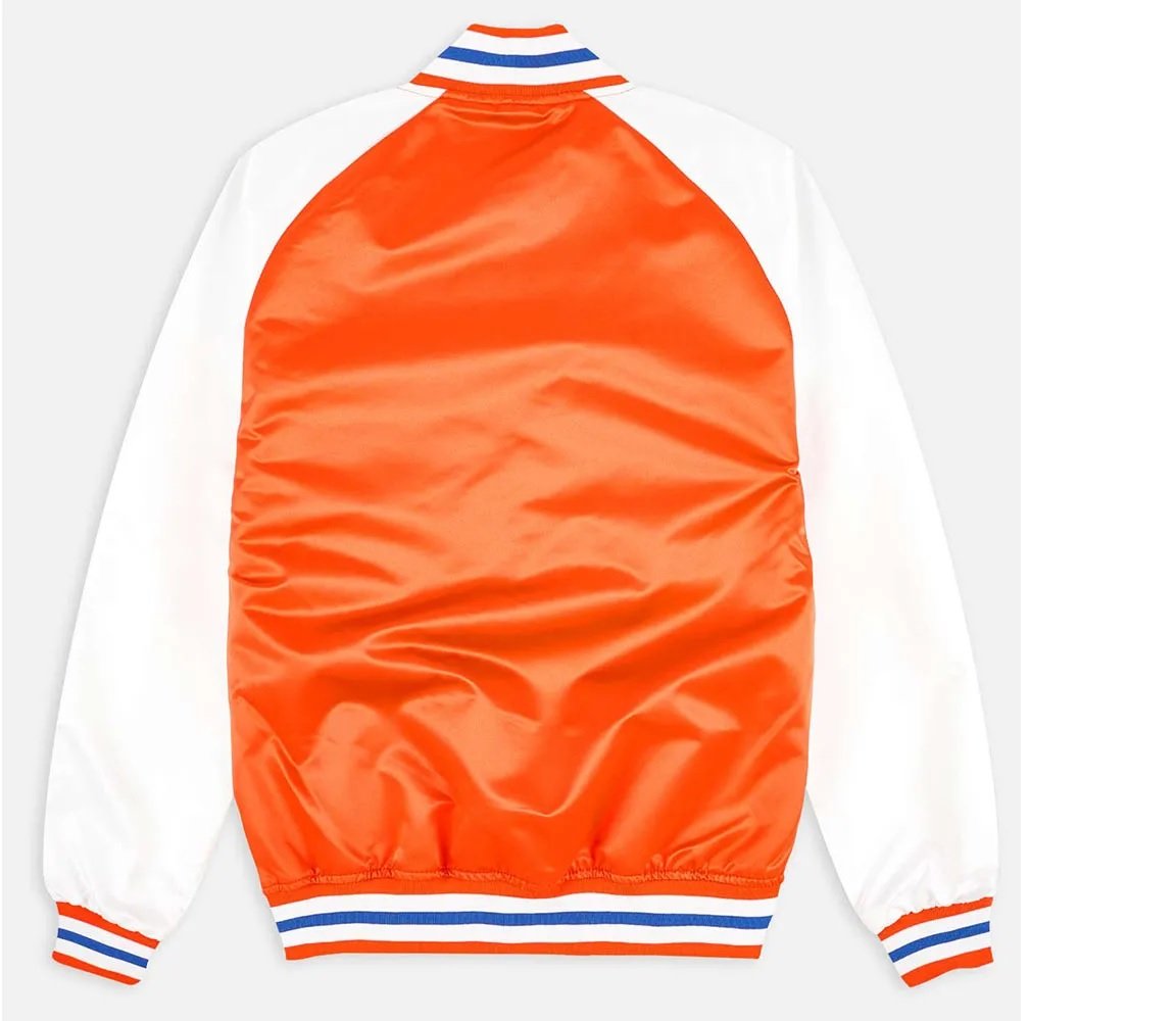Prime Time NY Knicks Orange and White Jacket