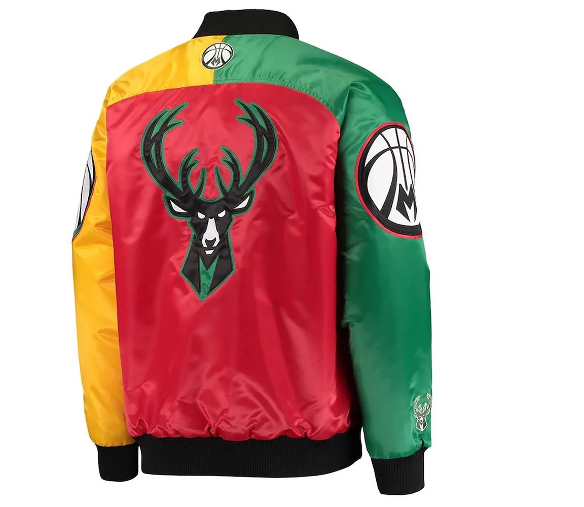 Ty Mopkins Milwaukee Bucks Satin Jacket