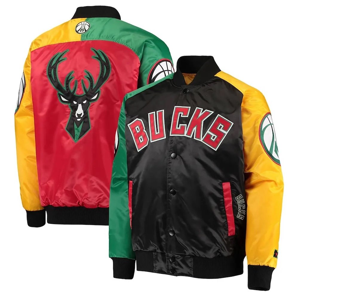 Ty Mopkins Milwaukee Bucks Satin Jacket