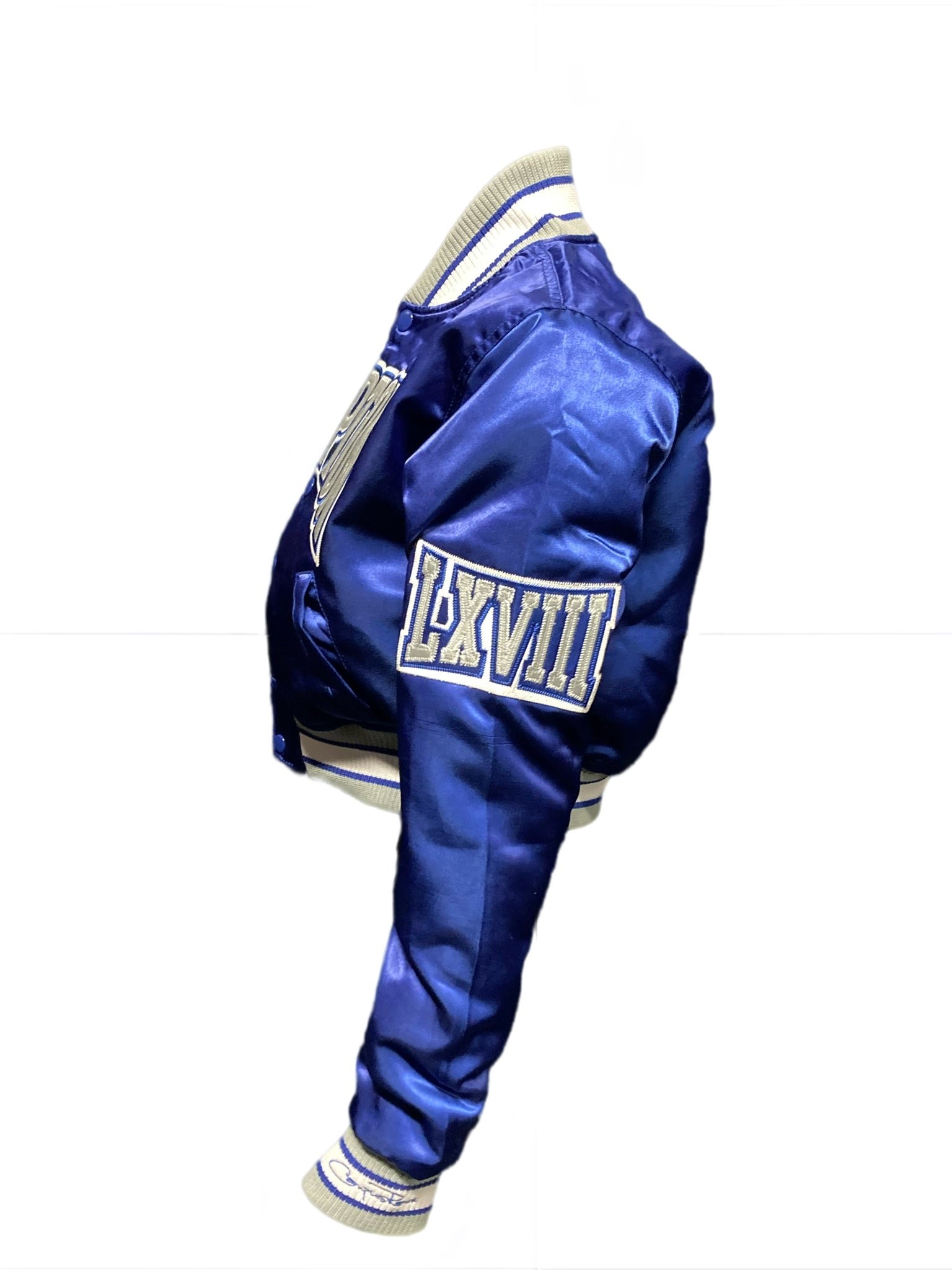 Womens Hampton University Satin Jacket