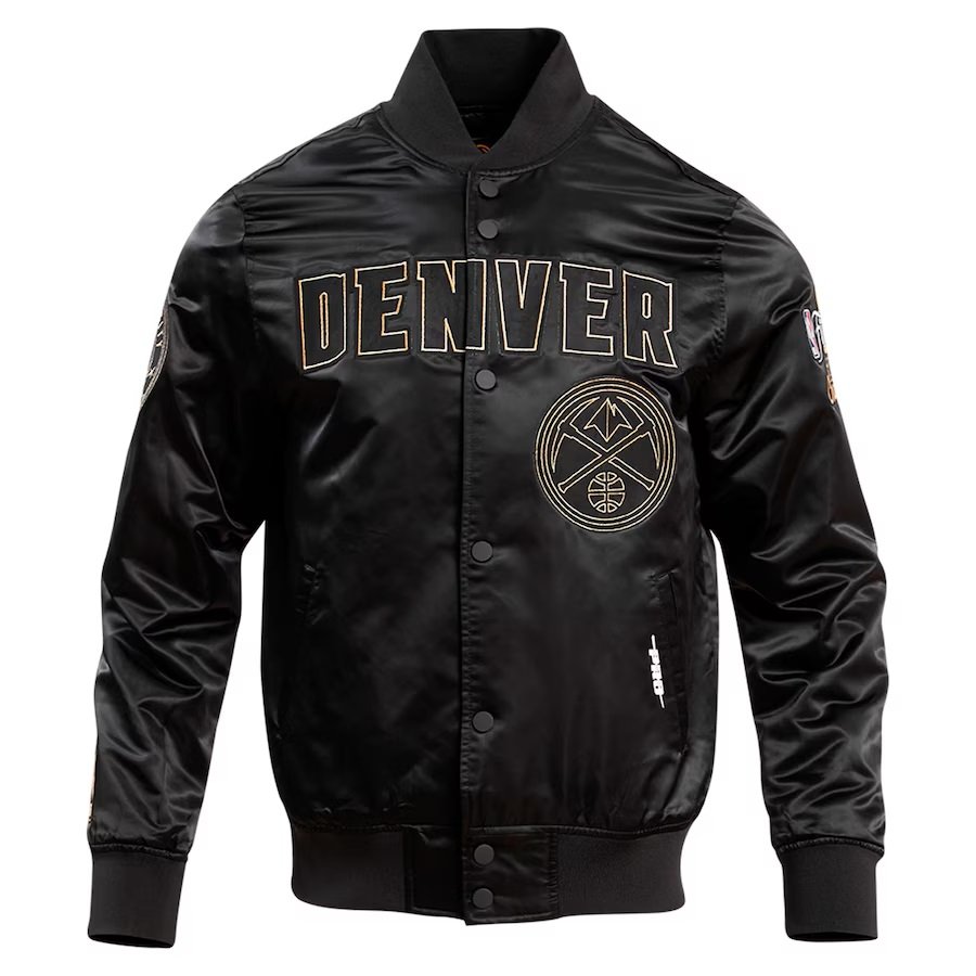 2023 Denver Nuggets NBA Finals Champions Satin Jacket