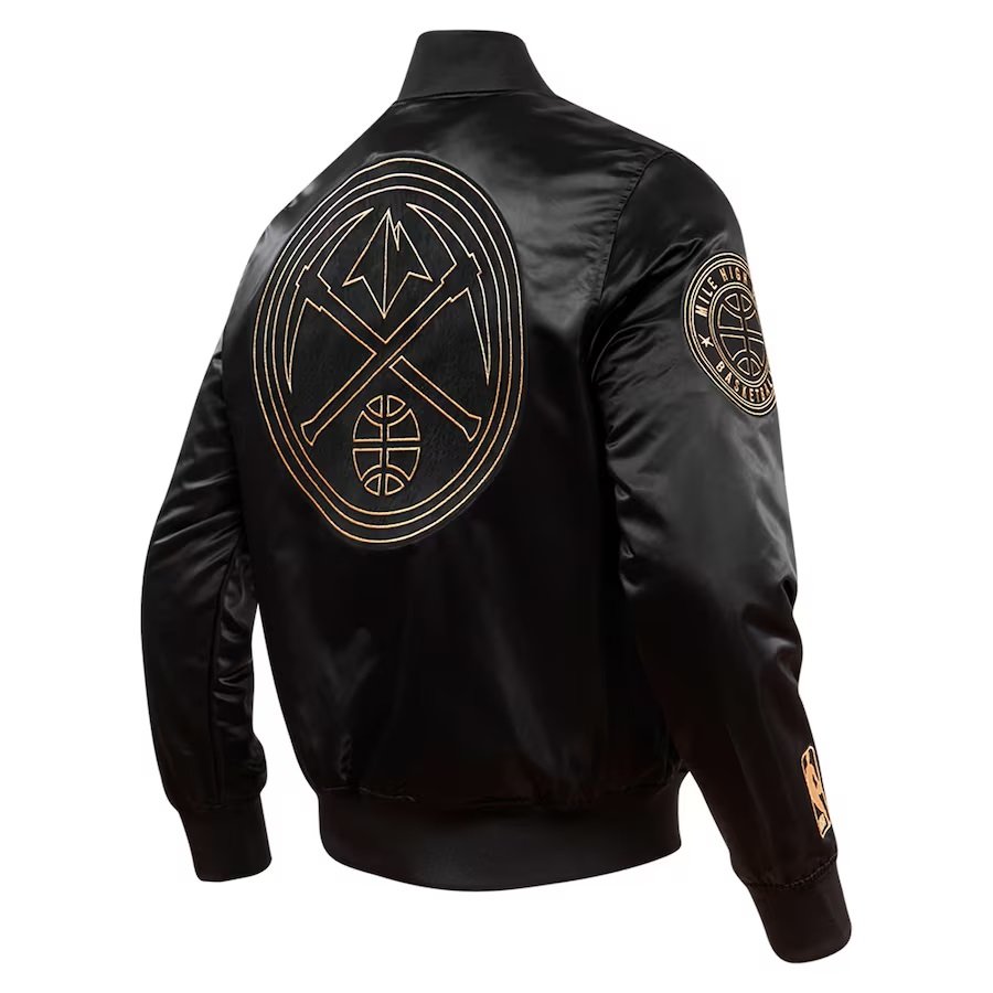 2023 Denver Nuggets NBA Finals Champions Satin Jacket