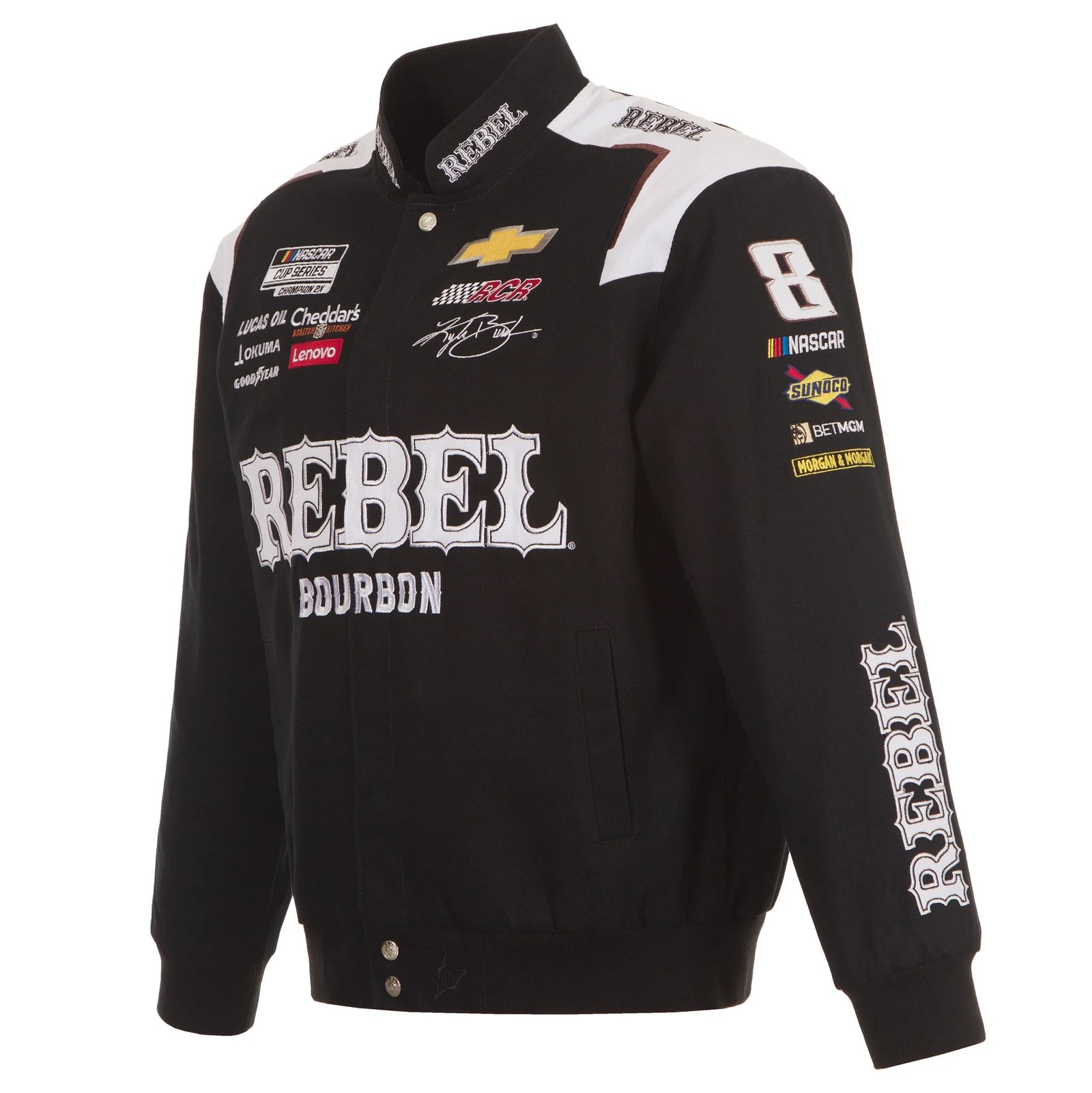 2024 Nascar Kyle Busch REBEL Full-Snap Jacket