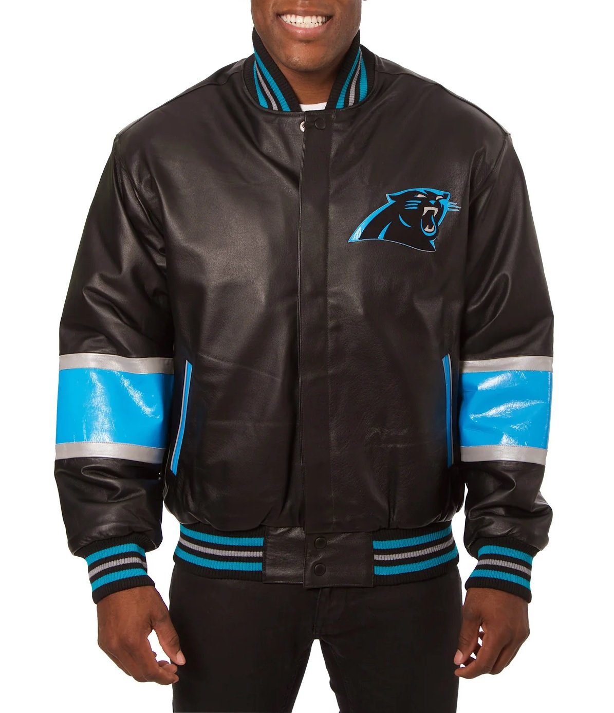 Carolina Panthers Leather Jacket