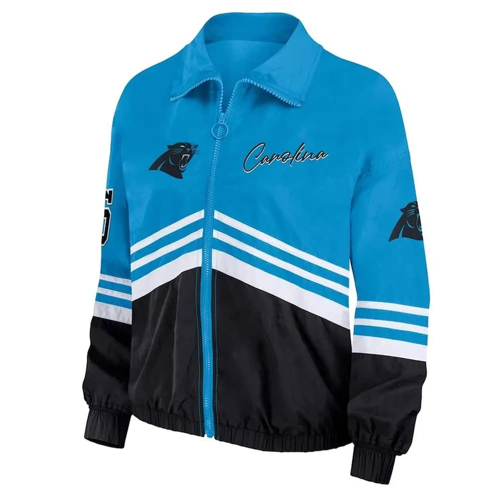 Carolina Panthers Throwback Windbreaker Jacket