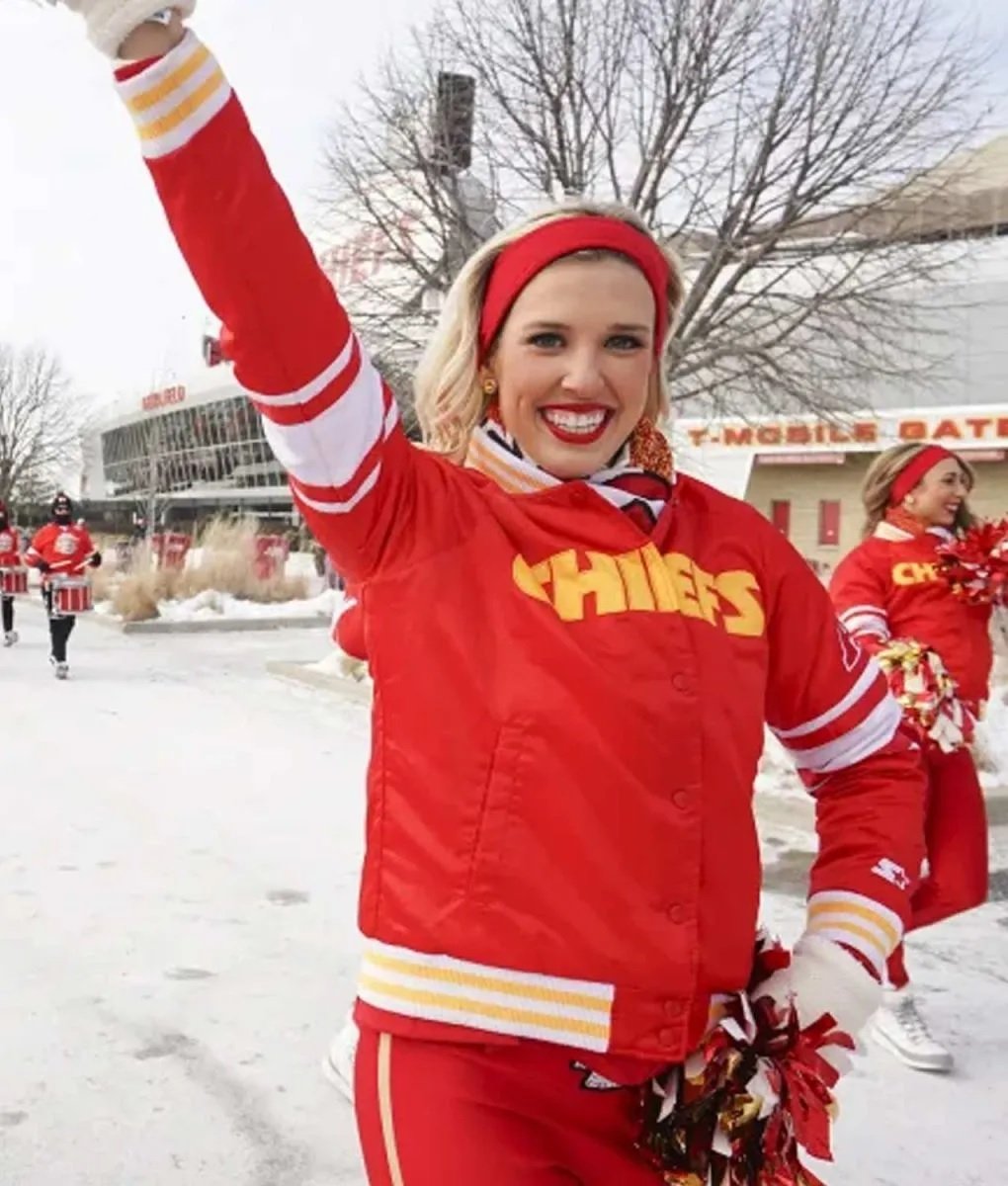 Cheerleaders Kansas City Chiefs Red Jacket