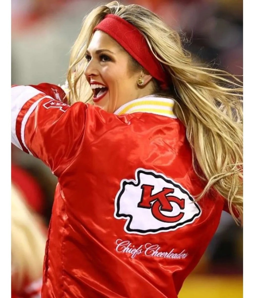 Cheerleaders Kansas City Chiefs Red Jacket
