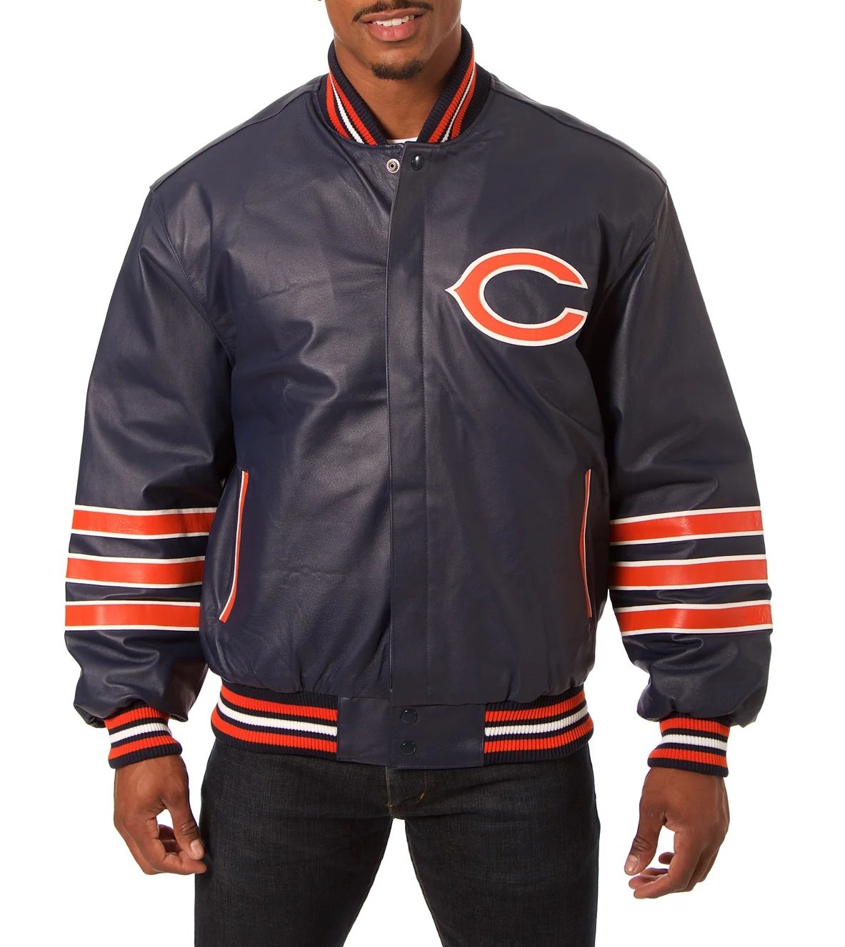 Chicago Bears Leather Jacket