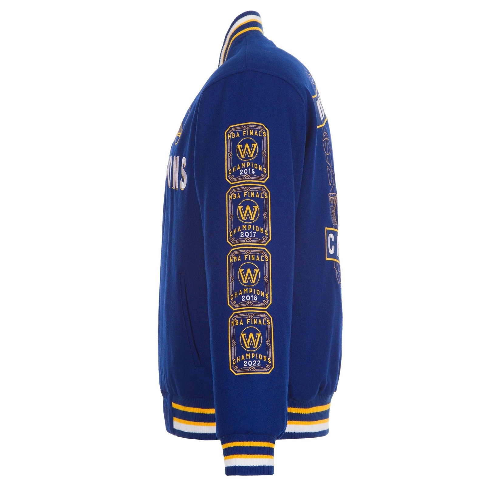 Golden State 17-Time NBA Finals Champions Jacket