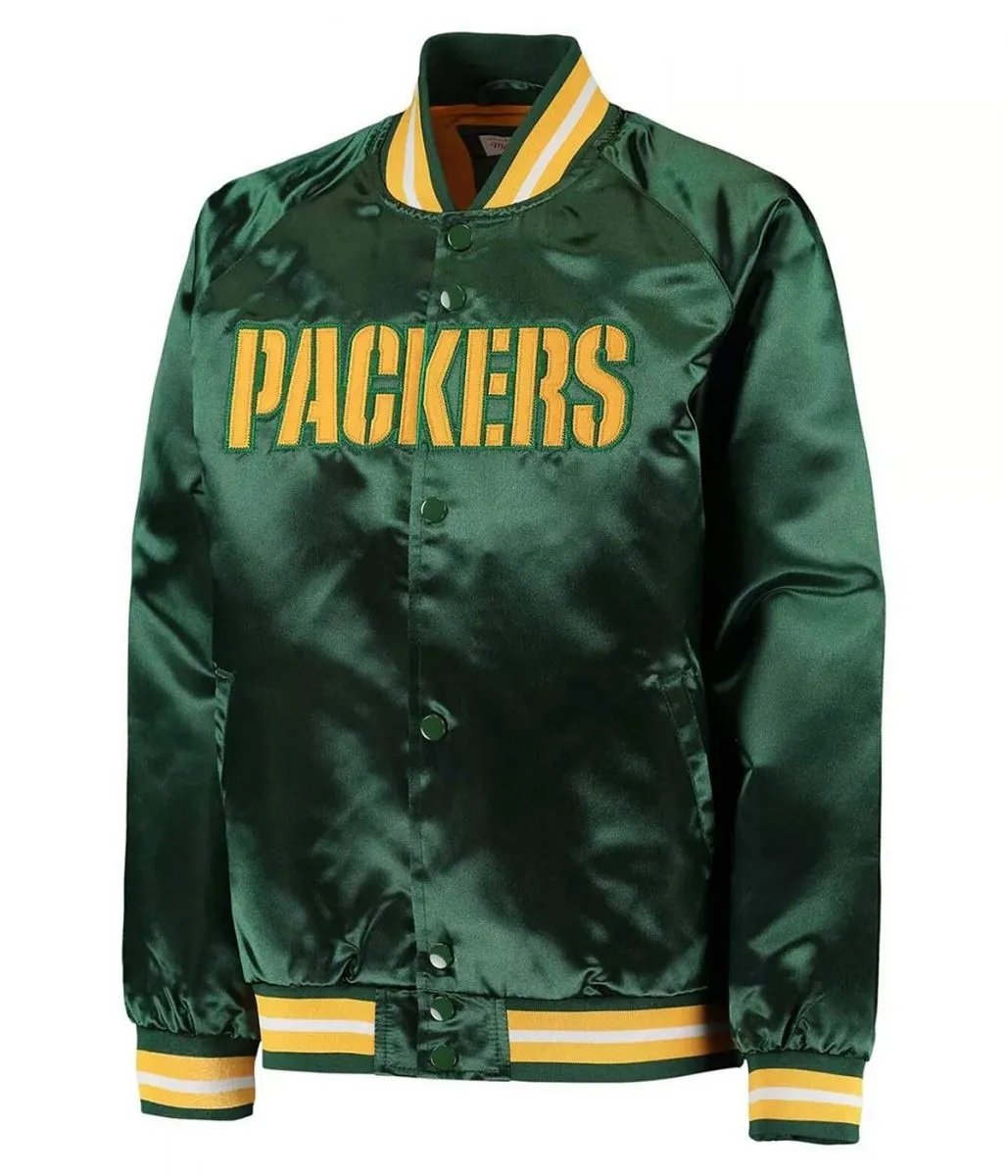 Green Bay Packers Green Lightweight Jacket