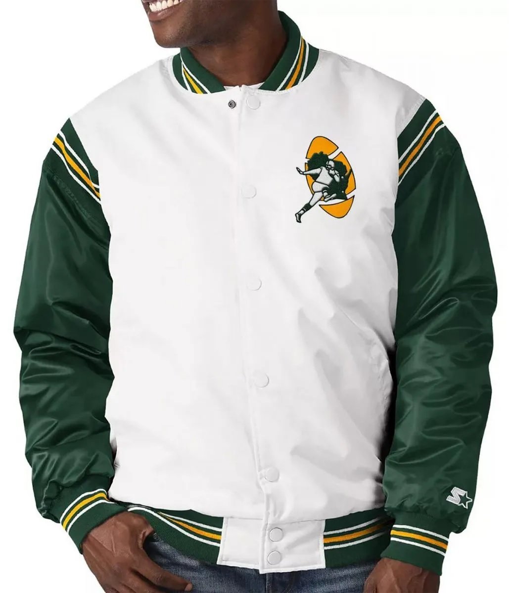 Green Bay Packers Historic Renegade Satin Jacket