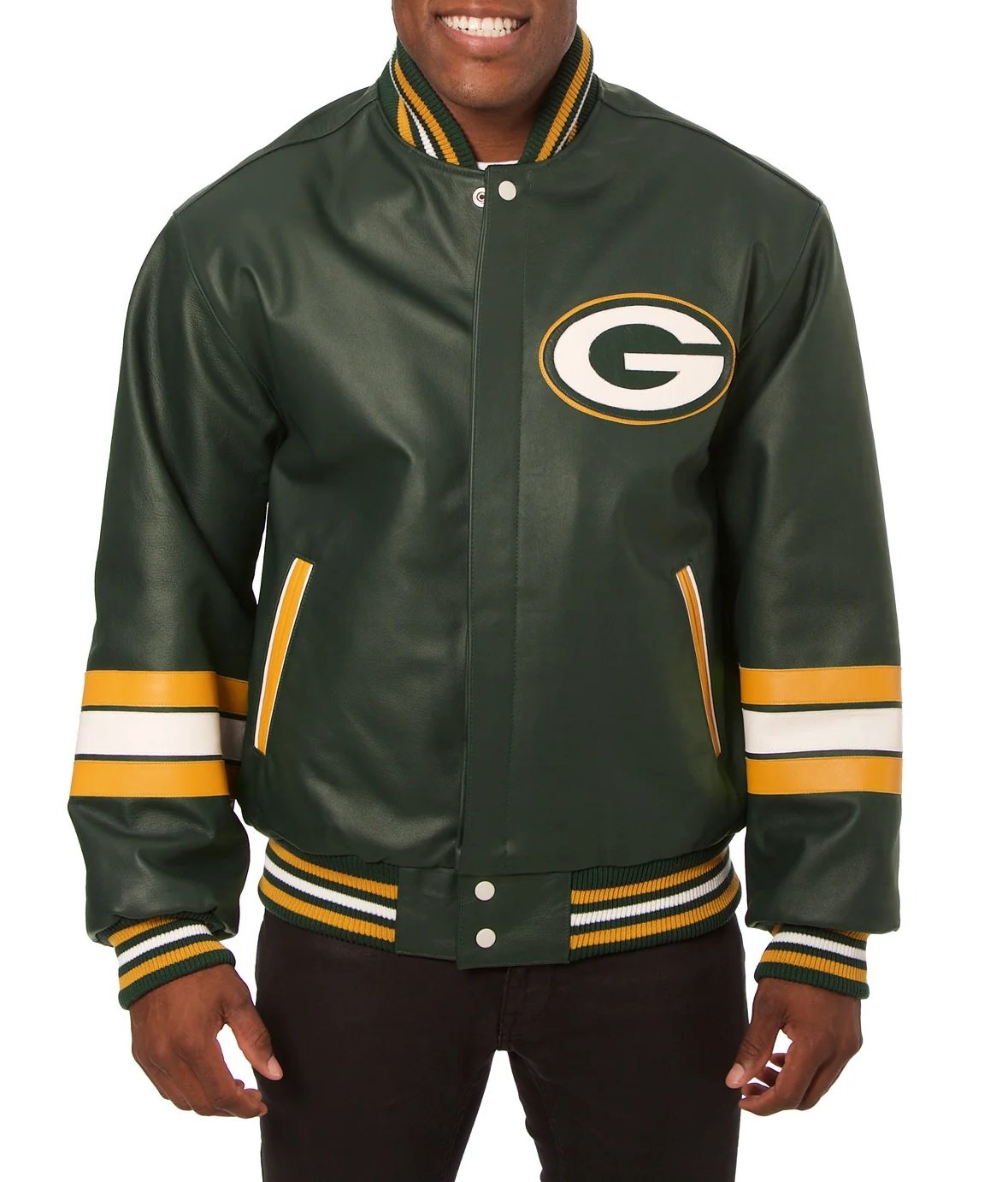 Green Bay Packers Leather Jacket