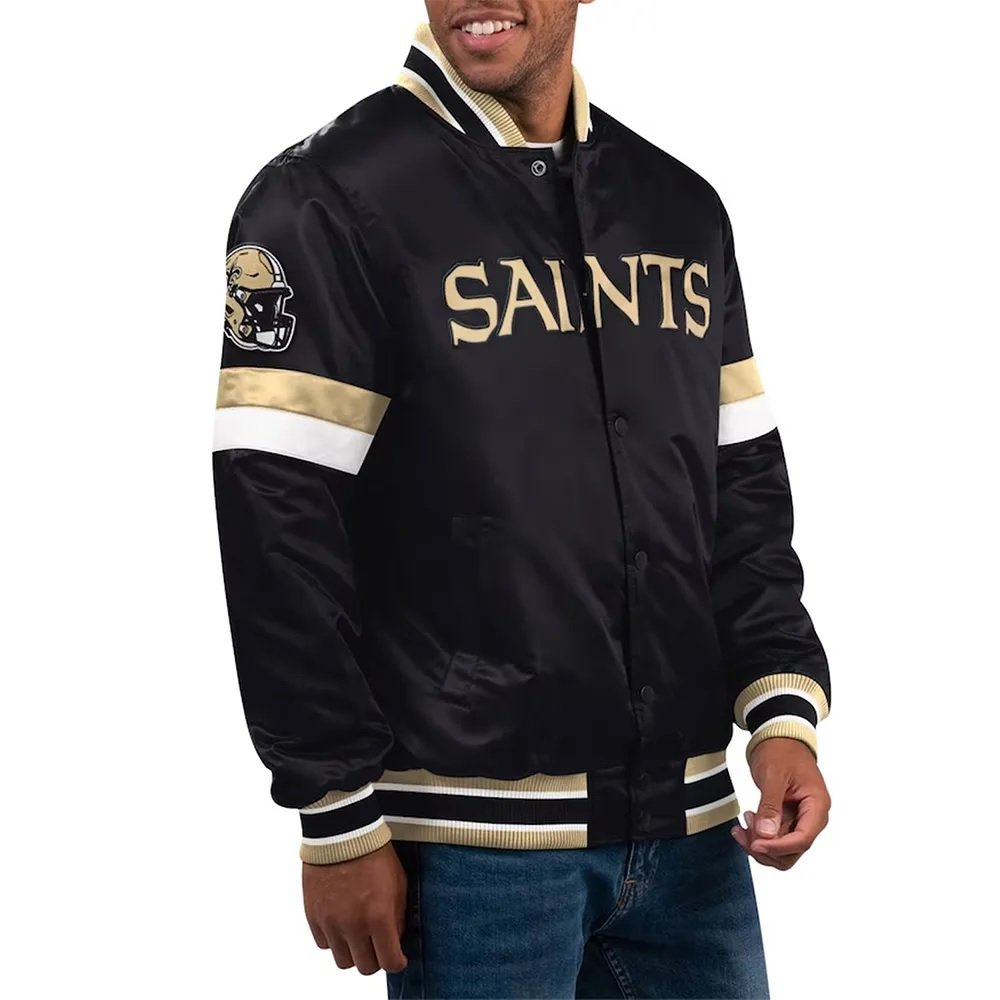 Home Game New Orleans Saints Black Jacket